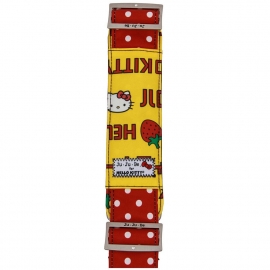 Ремень для сумки через плечо широкий текстильный с наплечником - Hello Kitty Strawberry Stripes JuJuBe