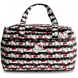 Starlet Сумка для ручной клади 43х28х25 складная женская - Hello Kitty Dots & Stripes JuJuBe