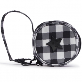 Paci Pod Контейнер для пустышек, футляр, круглая сумочка - Gingham Style JuJuBe