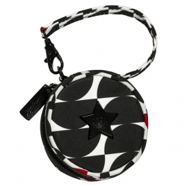 Paci Pod Контейнер для пустышек, футляр, круглая сумочка - Onyx Black Widow JuJuBe