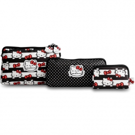 Be Set Набор сумок для мамы Hello Kitty Dots & Stripes JuJuBe
