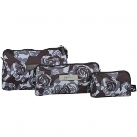 Be Set Набор сумок для мамы Black Petals JuJuBe
