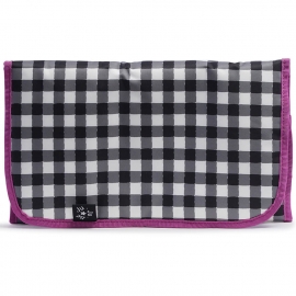 Пеленальный коврик матрасик для смены подгузника на прогулку и в дорогу - Gingham Style JuJuBe