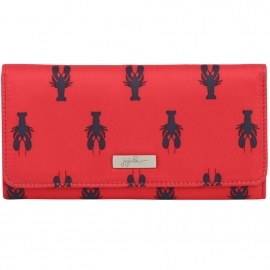 JuJuBe (США) Кошелек тканевый женский Be Rich Алый с крабами - Cape Cod