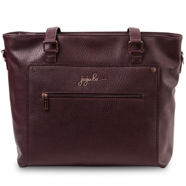 Everyday Tote Сумка для коляски из экокожи - Plum JuJuBe