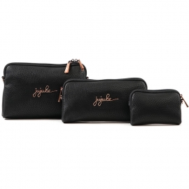 Be Set Набор сумок для мамы Noir Rose Gold JuJuBe