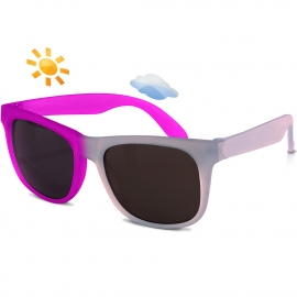 Real Shades (США) Детские очки солнцезащитные Switch 2-4 года фиолетовый/розовый