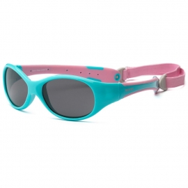 Детские солнцезащитные очки Real Kids Explorer 4+ розовый/бирюза