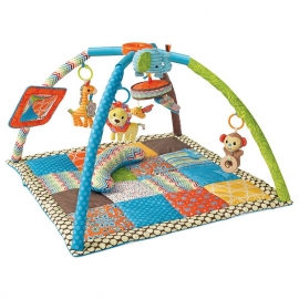 Музыкальный коврик с компактным сложением Twist&Fold Африка infantino