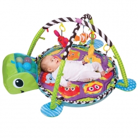 Infantino (США) Развивающий коврик для новорожденных 2в1 Растем вместе