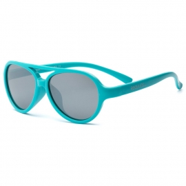 Детские солнцезащитные очки Real Kids Авиаторы 7+ аквамарин