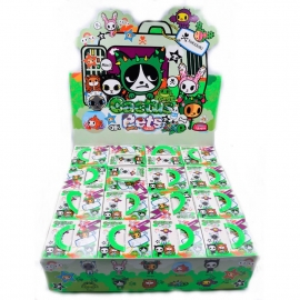 Бокс 16 штук игрушек сюрпризов Tokidoki Cactus Pets (кактусовые котята и животные)