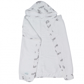 Adam Stork (США) Полотенце для новорожденных с уголком Happiness 70 х 91,5 см.