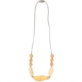 Itzy Ritzy (США) Силиконовые бусы Patite Dove Feather