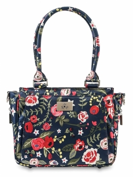 Be Sassy Сумка тоут для мамы новорожденного на коляску Midnight Posy JuJuBe