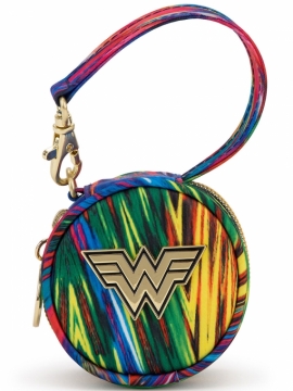 JuJuBe (США) Контейнер для пустышек, футляр, круглая сумочка Paci Pod - Wonder Woman 1984