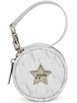 JuJuBe (США) Контейнер для пустышек, футляр, круглая сумочка Paci Pod - Cozy Knit