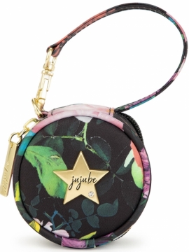 JuJuBe (США) Контейнер для пустышек, футляр, круглая сумочка Paci Pod - Rose Garden