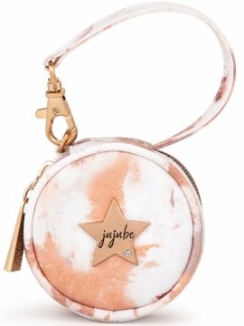 JuJuBe (США) Контейнер для пустышек, футляр, круглая сумочка Paci Pod Тай Дай - to DYE for