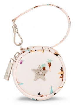 JuJuBe (США) Контейнер для пустышек, футляр, круглая сумочка Paci Pod Beach Goers
