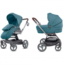 Коляска Inglesina Quad Duo 2 в 1 Ascott Green 2018