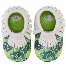 Itzy Ritzy (США) Пинетки из кожи натуральной South Beach (размер 0-6 мес.)