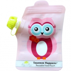 Многоразовые дой- паки 2 шт. для пюре и смузи Itzy Ritzy Food Pouch Hoot