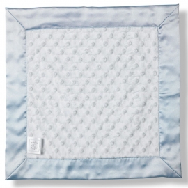 Комфортер платочек обнимашка Baby Lovie SwaddleDesigns плюшевая нежность WH w/Pastel Blue