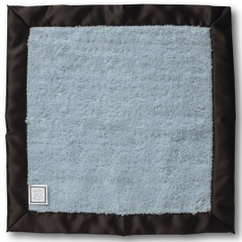 Комфортер платочек обнимашка Baby Lovie SwaddleDesigns плюшевая нежность Blue w/BR Satin