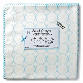 Фланелевая пеленка Organic Blue Mod on IV