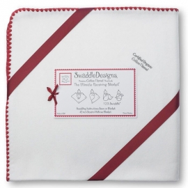 Фланелевая пеленка Organic IV w/Strawberry