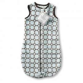 Спальный мешок детский SwaddleDesigns zzZipMe 3-6 М Blue w/BR Mod C