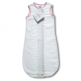 Спальный мешок для новорожденного SwaddleDesigns zzZipMe Sack 3-6M Flannel PP Polka Dots
