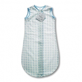 Спальный мешок для детей SwaddleDesigns TOG 0.7 zzZipMe Sack 3-6 M - Organic Flannel PB Dots & Stars
