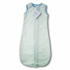 Спальный мешок для новорожденного SwaddleDesigns zzZipMe Sack 3-6M Flannel Lt PB w/PB Dots