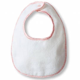 Слюнявчики Bibs SwaddleDesigns на возраст до 1 года White w/PP Mini Mod