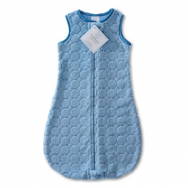 Детский спальный мешок SwaddleDesigns zzZipMe 6-12 М B Puff w/B Satin