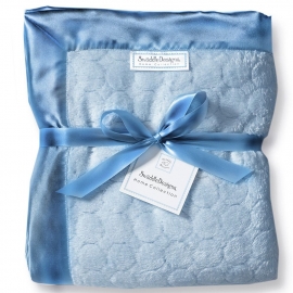 Плед большой Blue Puff Circles