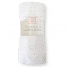 Пеленка детская тонкая SwaddleDesigns Маркизет Sterling Sparklers