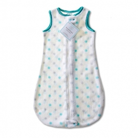 Детский спальный мешок SwaddleDesigns zzZipMe 3-6 М SC & Sterling Dot