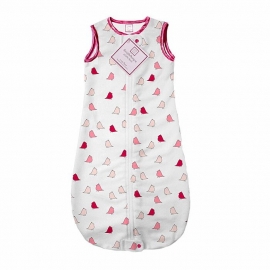 Спальный мешок для новорожденного SwaddleDesigns zzZipMe Sack 3-6M Flannel VB Lt Chickies