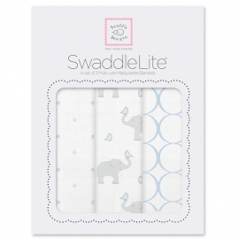 Набор пеленок Слонята птички