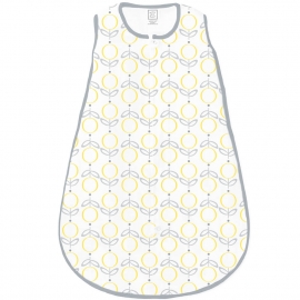 Трикотажный спальный мешок SwaddleDesigns Lolli Fleur Yellow 3-6 мес.