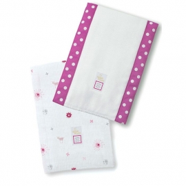 Полотенчики SwaddleDesign Marquisette Baby Burpie Marquisette Baby Burpie Sun/Lamb PK SW