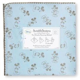 Фланелевая пеленка для новорожденного SwaddleDesigns TG on PB Mickey