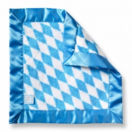 Платочек обнимашка Baby Lovie Blue Forever Diamonds Bavarian Rhombu