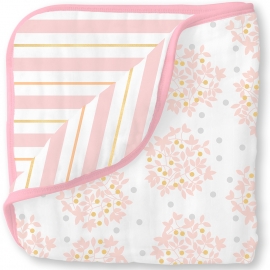 SwaddleDesigns (США) Одеяло муслиновое Luxe Muslin Heavenly Floral Pink