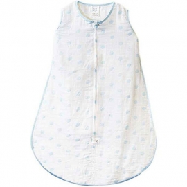 Спальный мешок Muslin zzZipMe Sack - 3-6M Blue Dots
