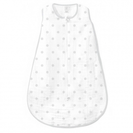 Спальный мешок Muslin zzZipMe Sack - 3-6M Sterling Dots