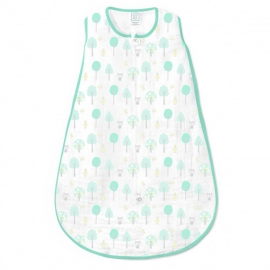Спальный мешок Muslin zzZipMe Sack - 3-6M SeaCrystal Woodland